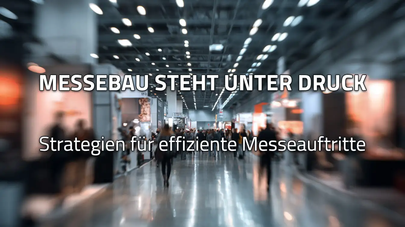 Effizienz im Messebau - Worauf es heute ankommt