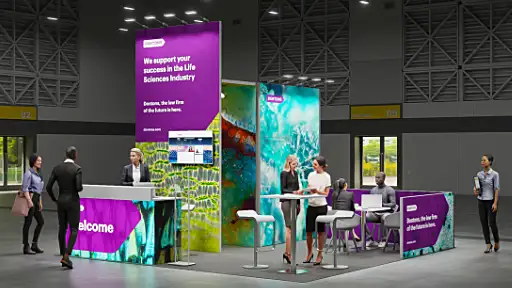 Inselstand Messestand