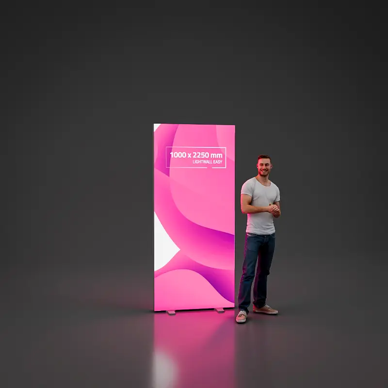 Light Wall EASY - 1000 x 2250 mm