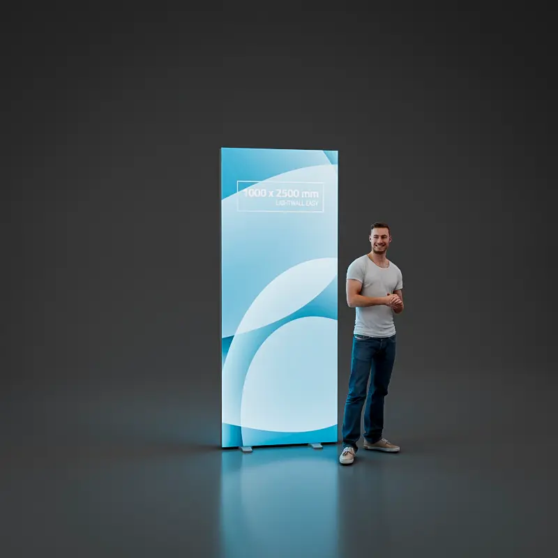 Light Wall EASY - 1000 x 2500 mm