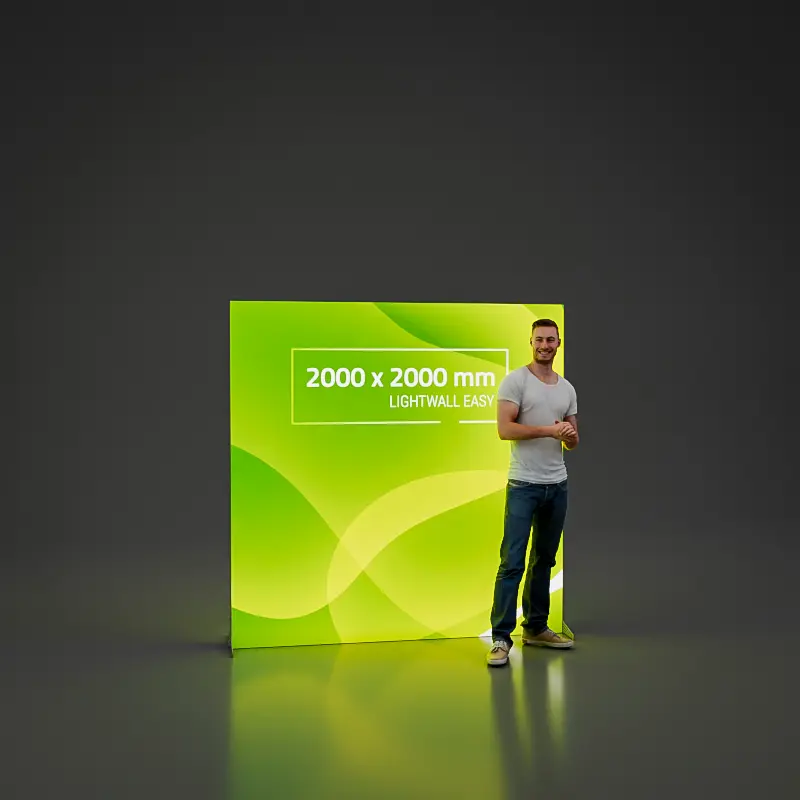 Light Wall EASY - 2000 x 2000 mm