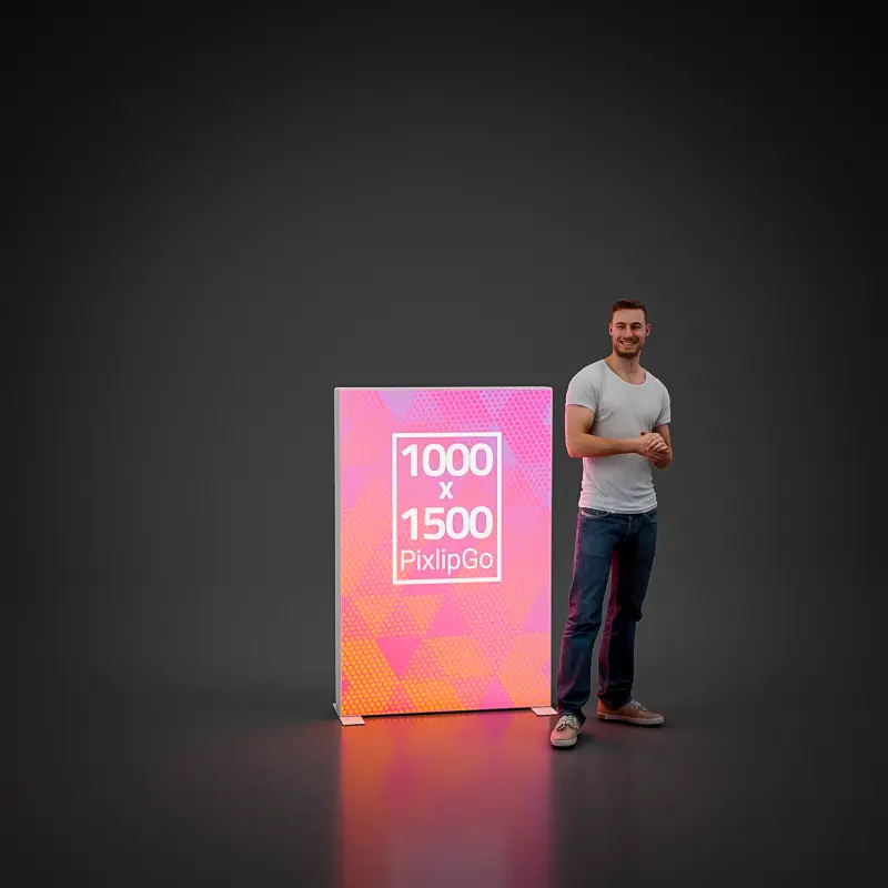 Pixlip Go - 1000 x 1500 mm