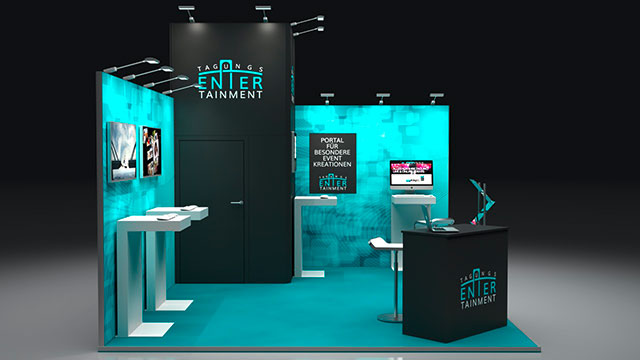 Virtueller Messestand 24qm
