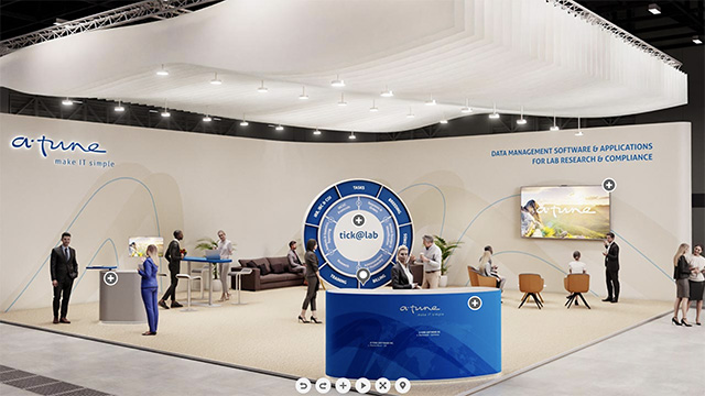 Virtueller Messestand A-Tune