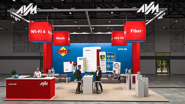 Virtueller Messestand AVM