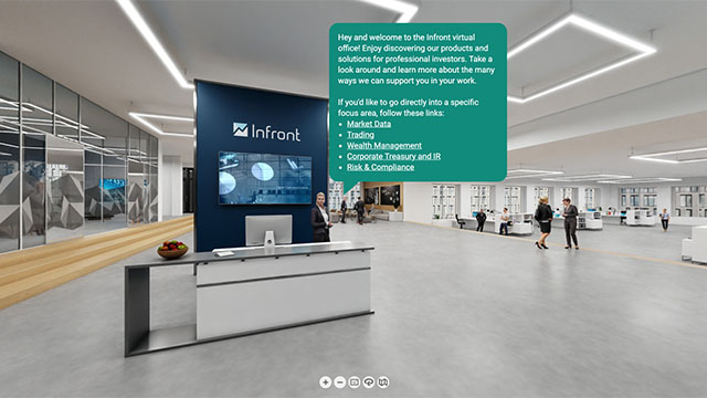 Virtueller Showroom Infront